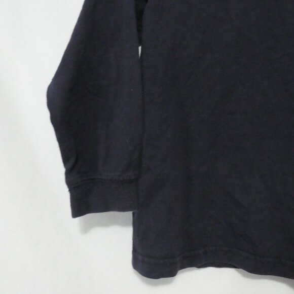 Y2K - G By Gymboree | x-large 6 years | Navy Blue Long Sleeve Cotton Shirt - Picture 12 of 14